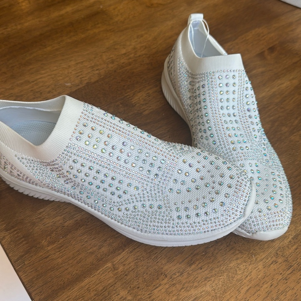 Belos Rhinstone slip on sneaker